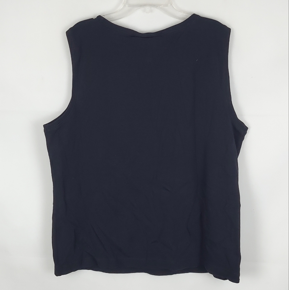 Bundle Lot of 2 Karen Scott Tank Tops Womens XXL Casual Curvy Plus Size Gorpcore - Picture 6 of 6